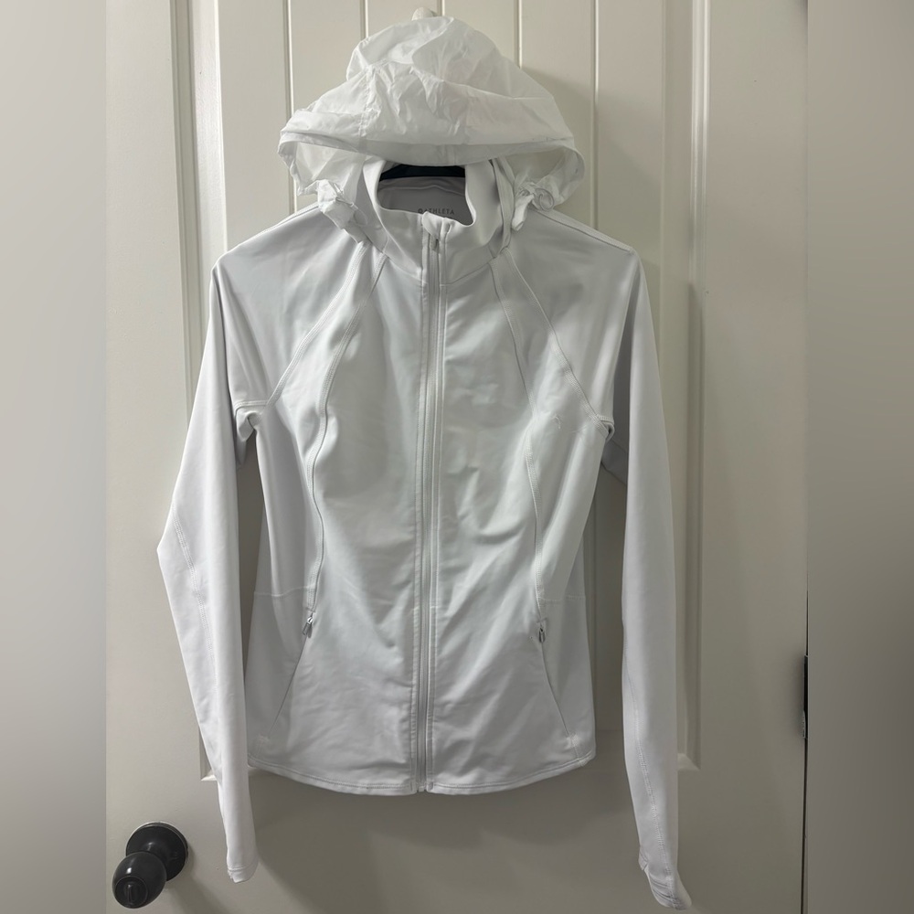 Athleta Women's White Ski Jacket
